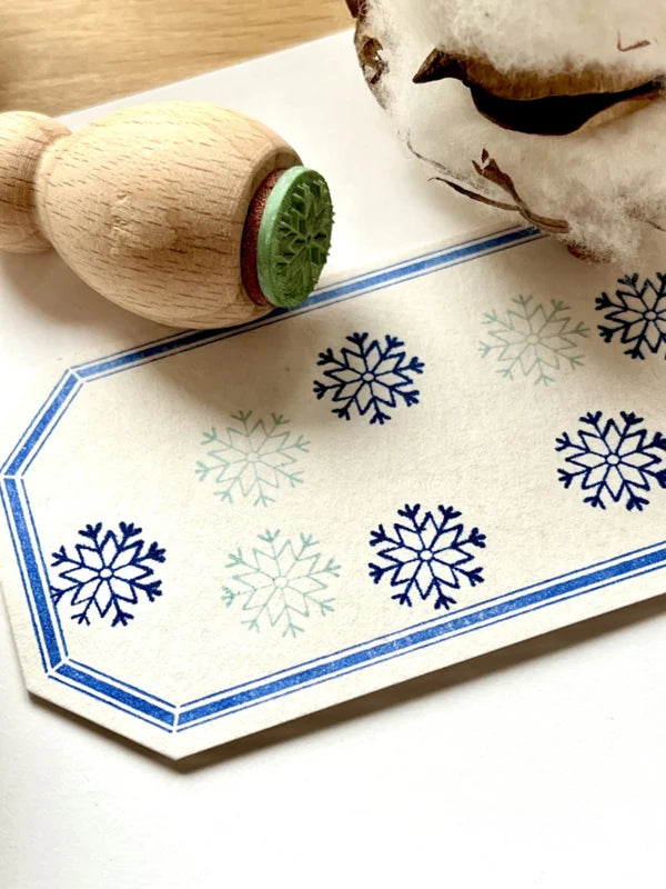 Mini stempel - Snow flake