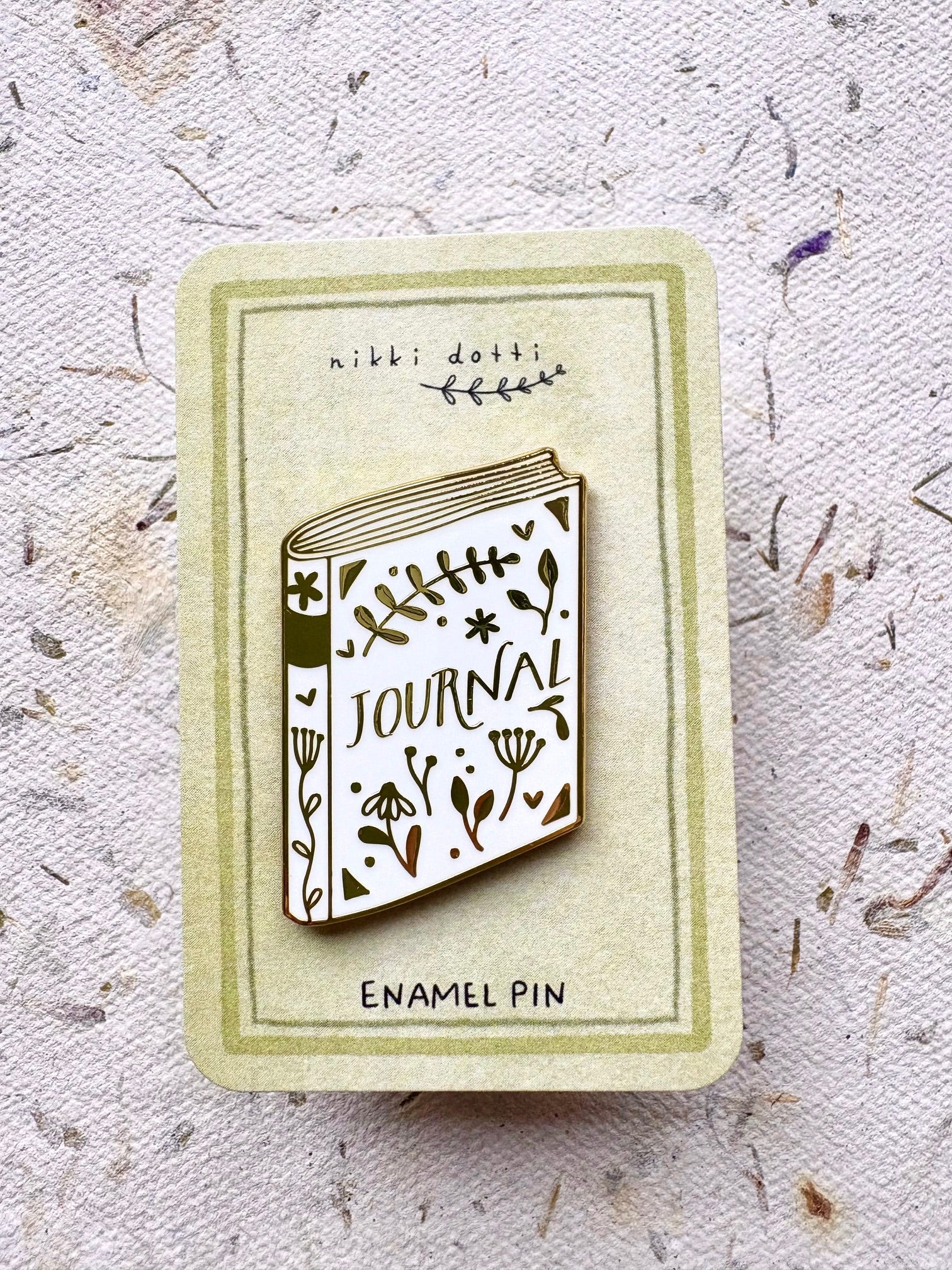 Enamel pin Journal