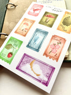 Sticker sheet - Tickets