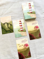 Notitiekaartjes - Landscapes