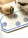 Mini stempel - Snow flake