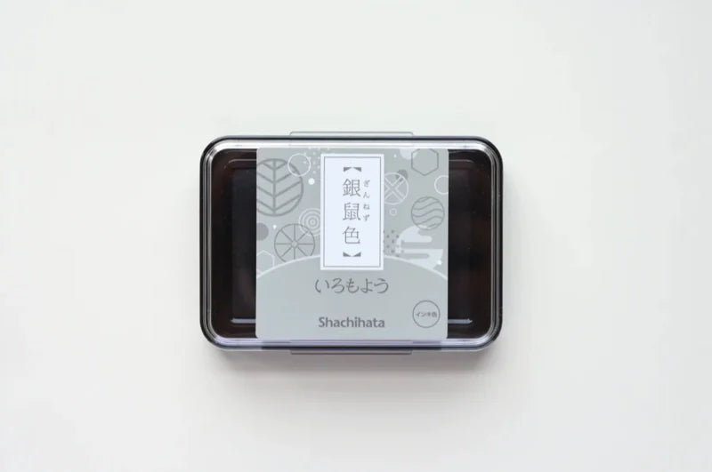 Ink pad Shachihata Iromoyo - Ginnezumi Iro - Grey