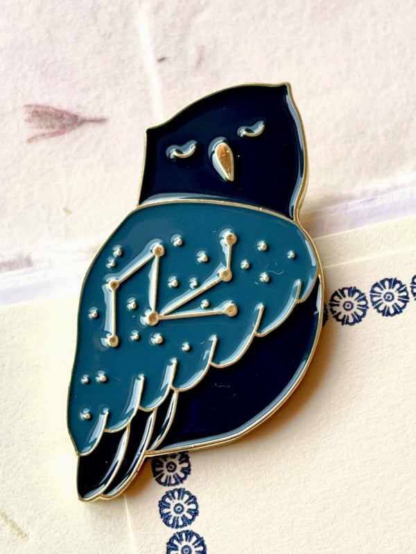 Paper clip - Night owl