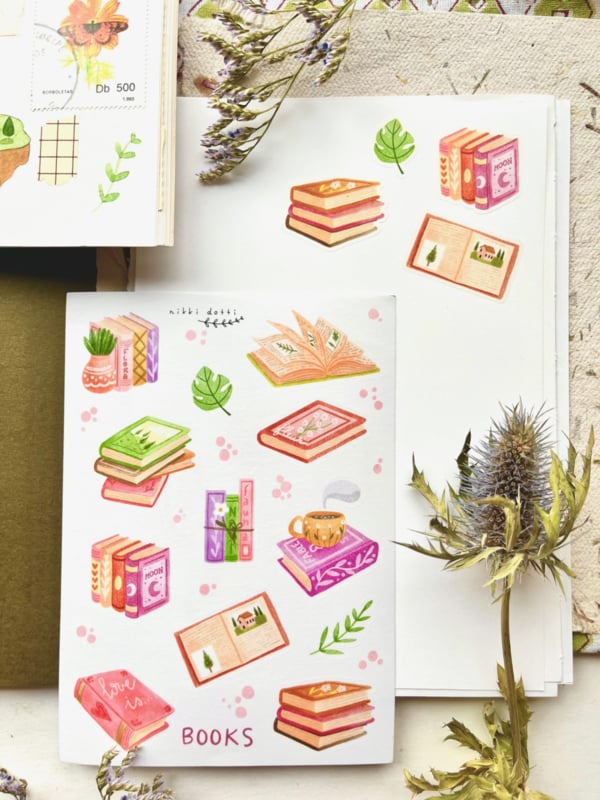 Stickervel - Books