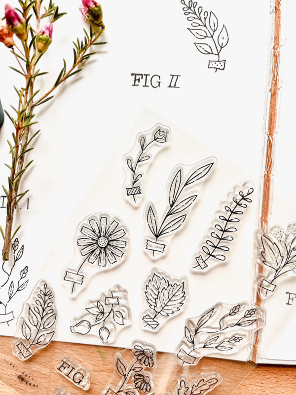 Clear stamps - Herbarium