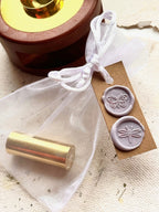 Sealing wax stamp - 2 sides - Fly with me