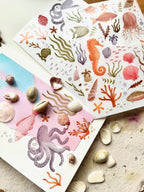 Rub on stickers - Under the sea