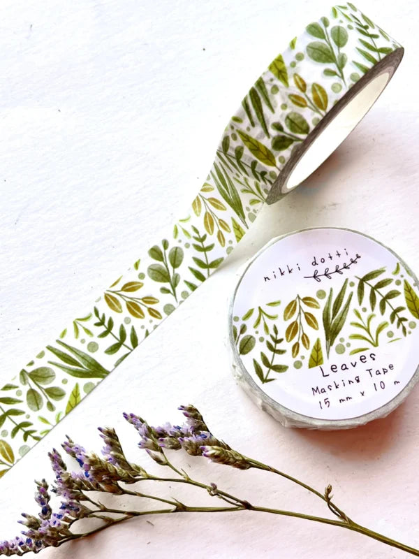Washi tape - Leaves