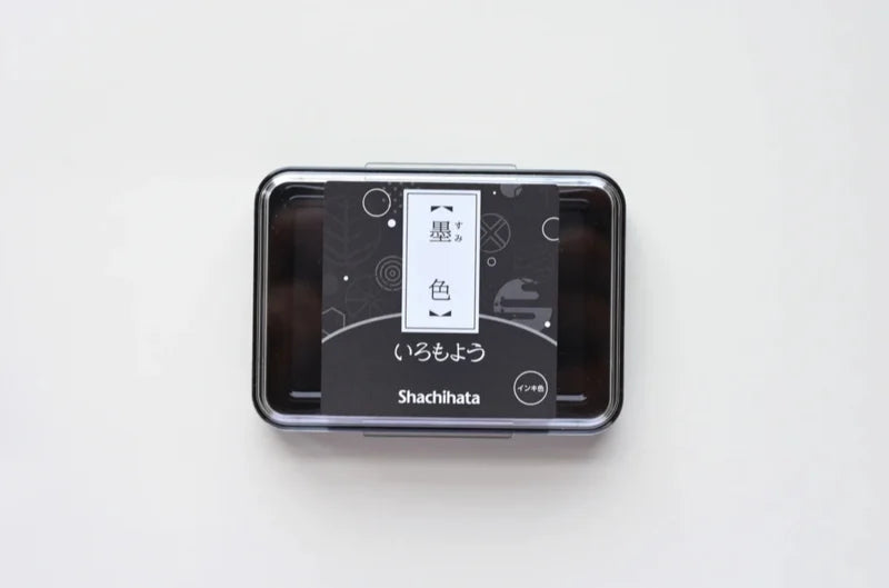 Ink pad Shachihata Iromoyo - Sumi Iro - Black