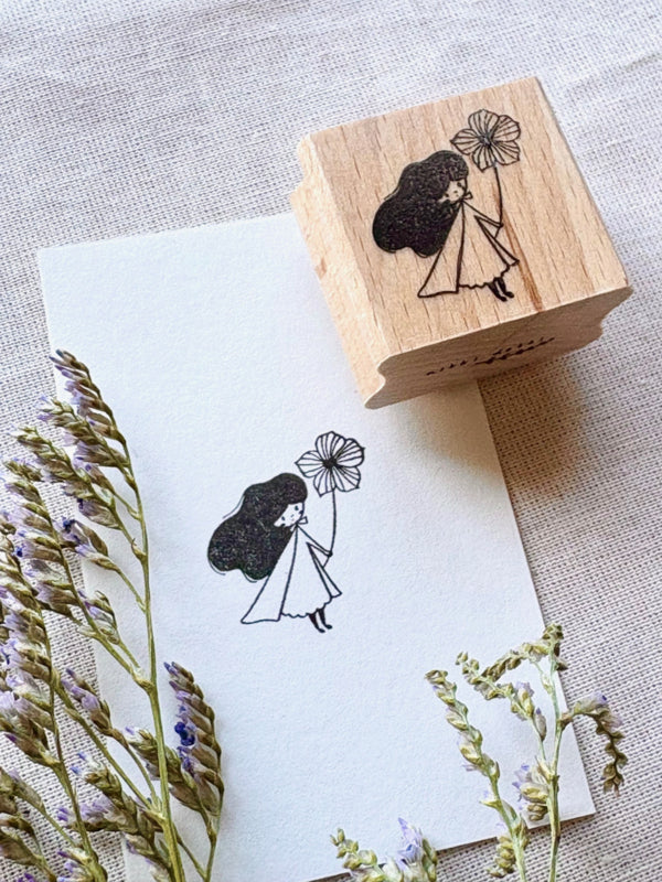 Stempel - Dotti girl - Flower