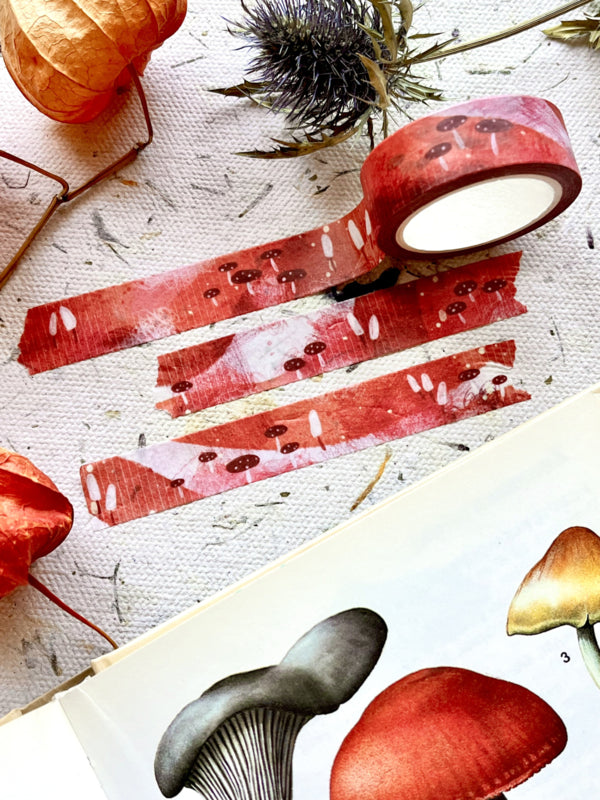 Washi tape - Toadstool