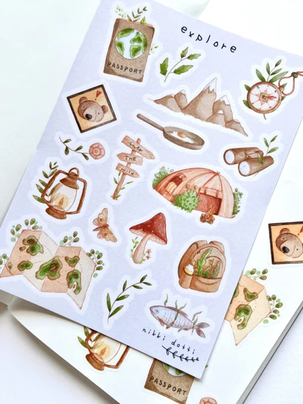 Stickervel - Explore