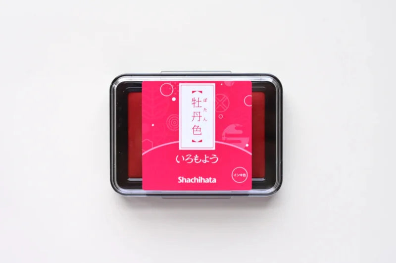Ink pad Shachihata Iromoyo - Botan Iro - Peony