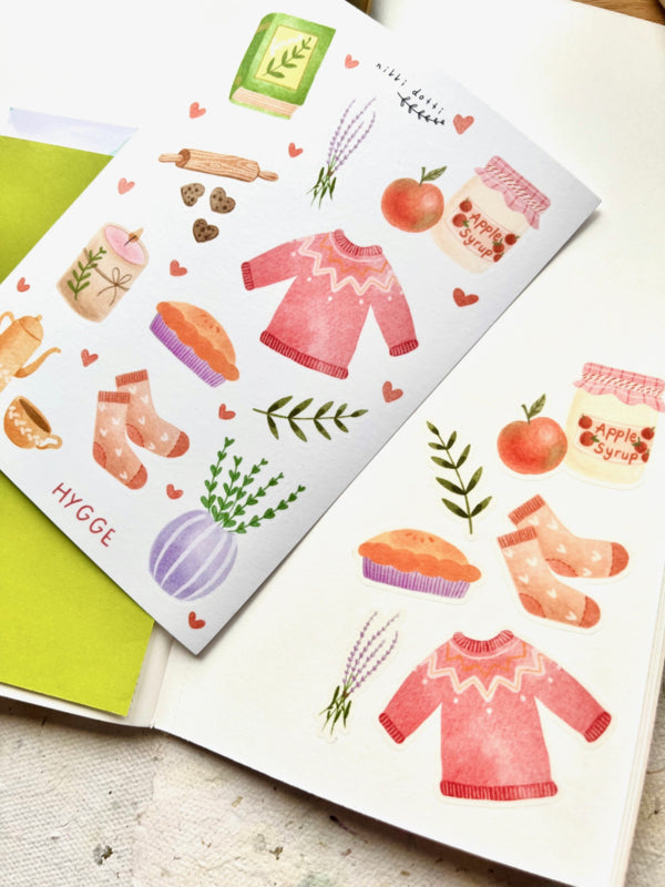 Stickervel - Hygge