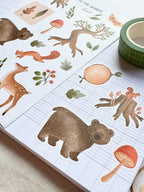 Sticker sheet - Into the woods