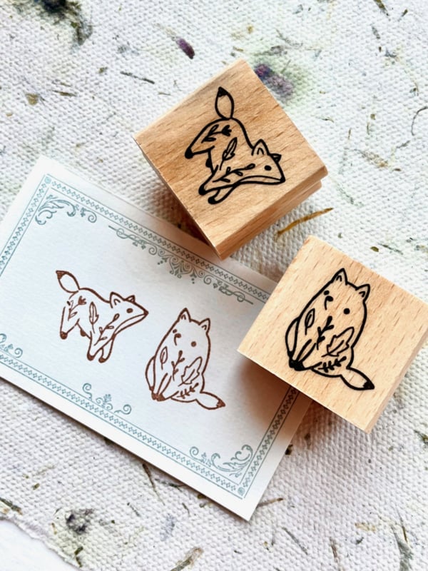Stempel set - Vosjes