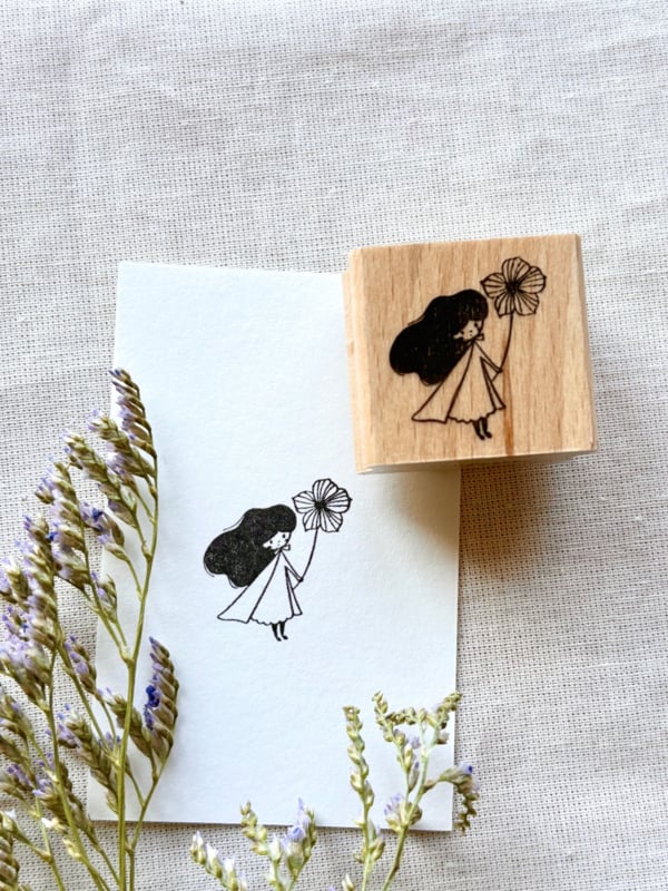 Stempel - Dotti girl - Flower