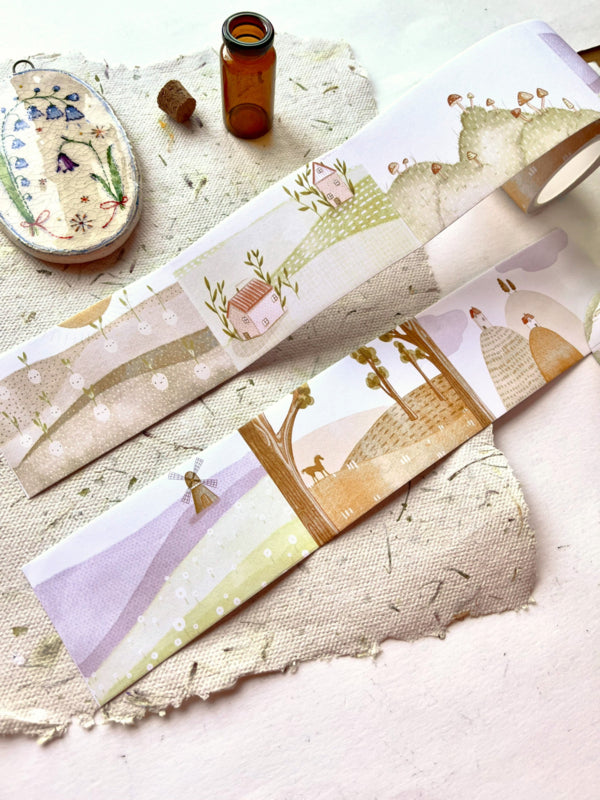 Label roll - Landscapes