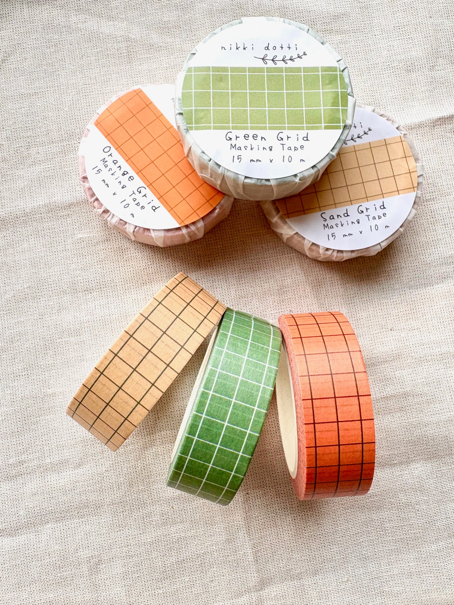 Washi tape - Sand grid