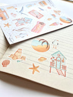Sticker sheet - Beach days