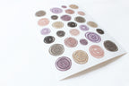Rub-on stickers - Wax seals