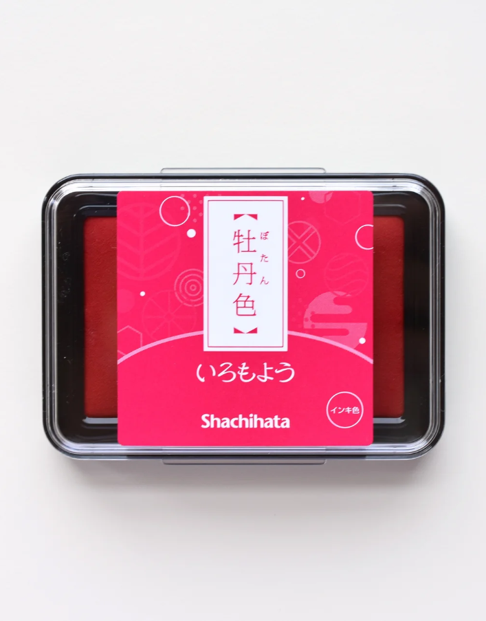 Ink pad Shachihata Iromoyo - Botan Iro - Peony