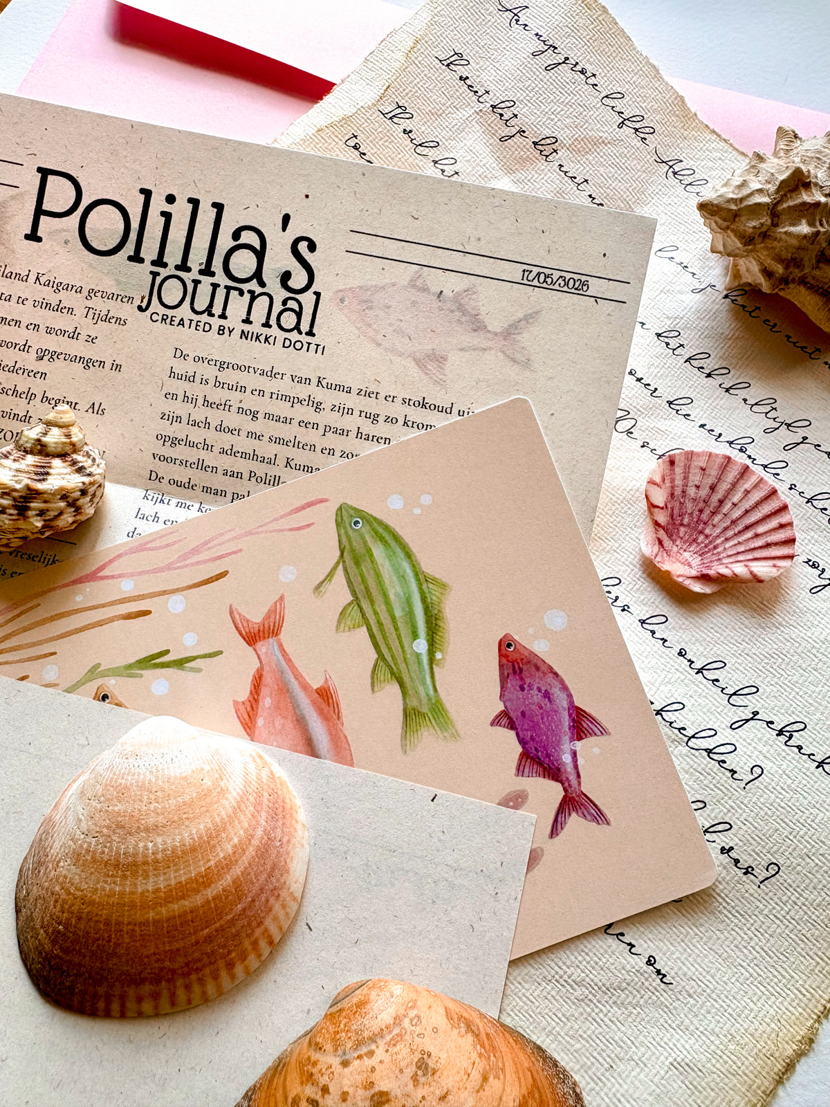 Mail club - Polilla's journal - brief 5 (oktober )