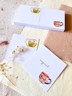 Notepad - Tea cups