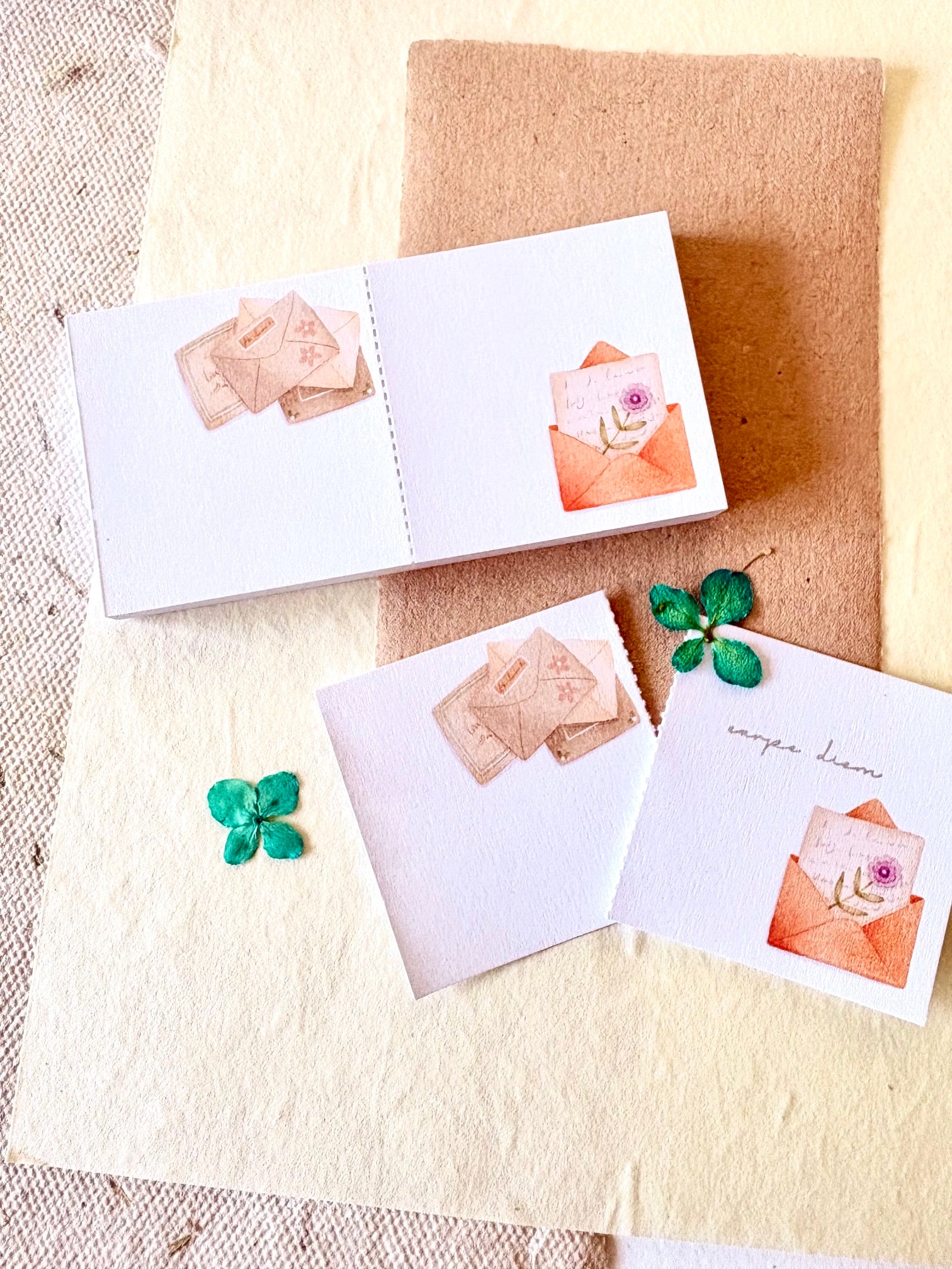 Notitieblokje - Happy mail