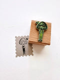 Second hand stamp - Lotti girl with heart