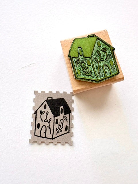 Second hand stamp - house botanical