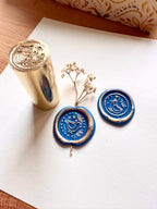 Wax seal stamp - 2 sides - Birds