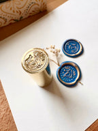 Wax seal stamp - 2 sides - Birds