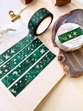 Washi tape - Green fairytale