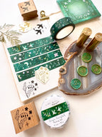 Washi tape - Green fairytale