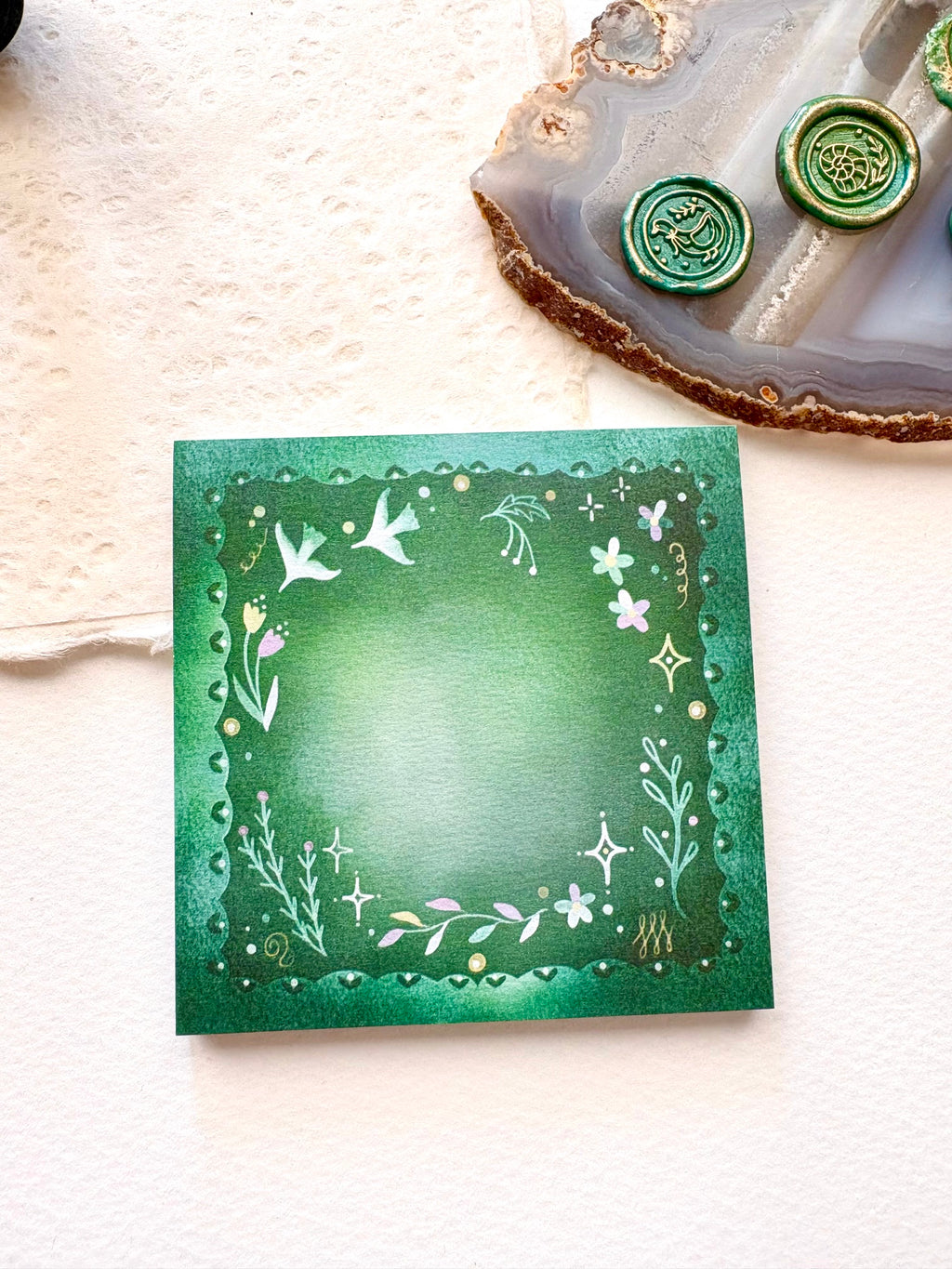 Notitieblokje - Green fairytale