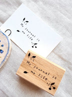Stamp - My journal is my life