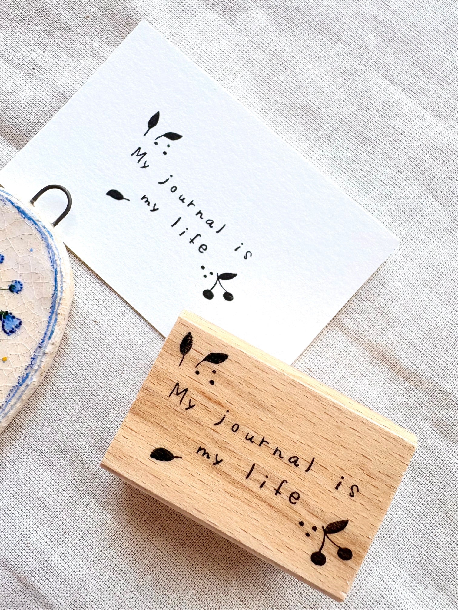 Stempel - My journal is my life
