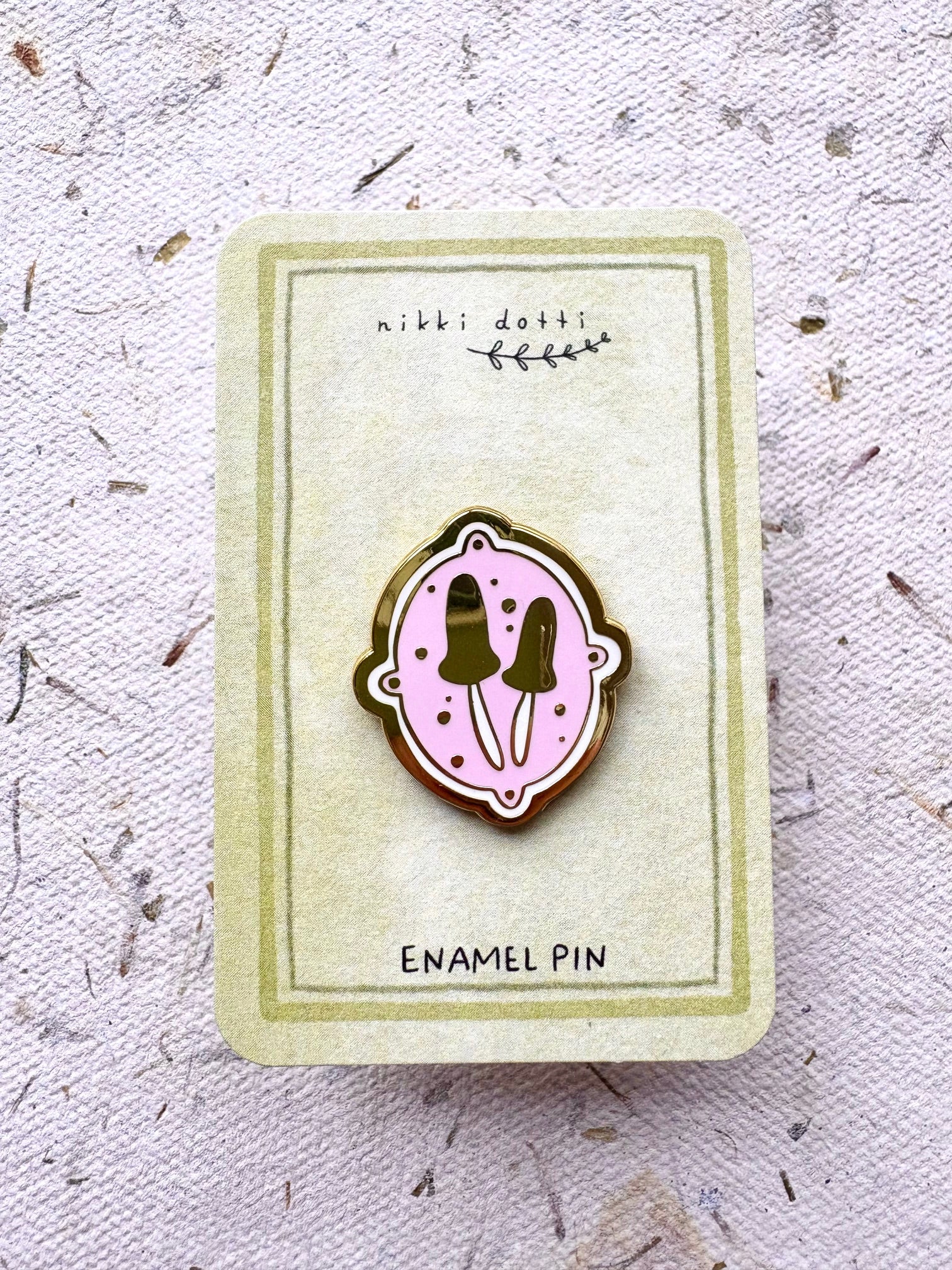 Enamel pin Mushrooms