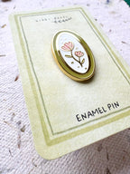Enamel pin Flowers
