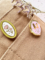 Enamel pin Mushrooms
