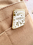 Enamel pin Journal