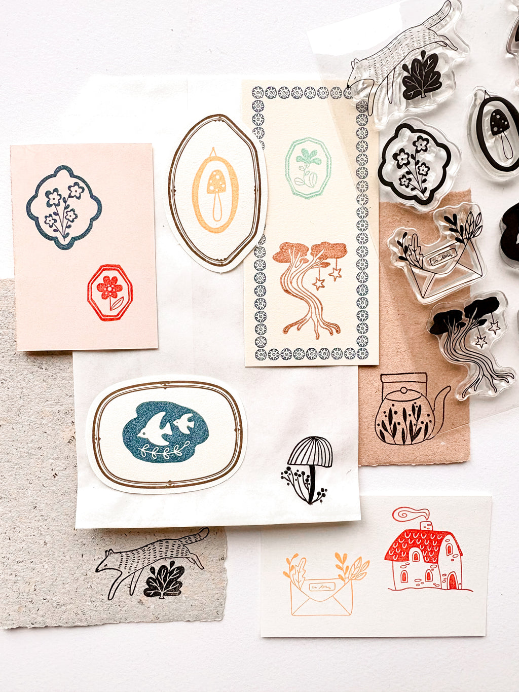 Clear stamps - Cozy