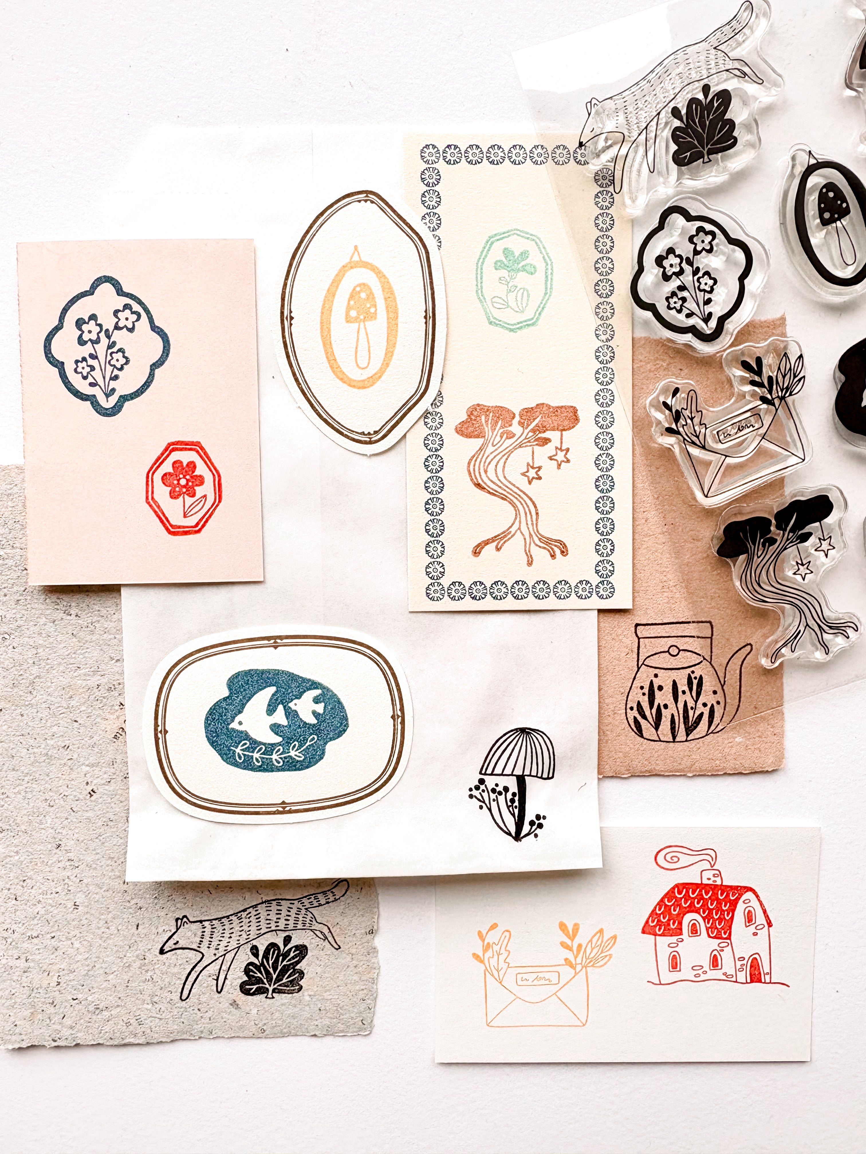 Clear stamps - Cozy