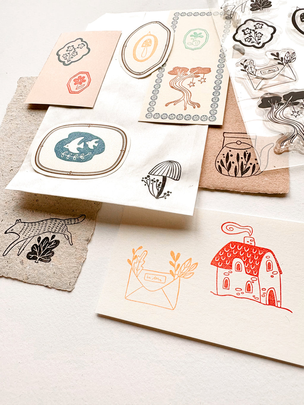 Clear stamps - Cozy
