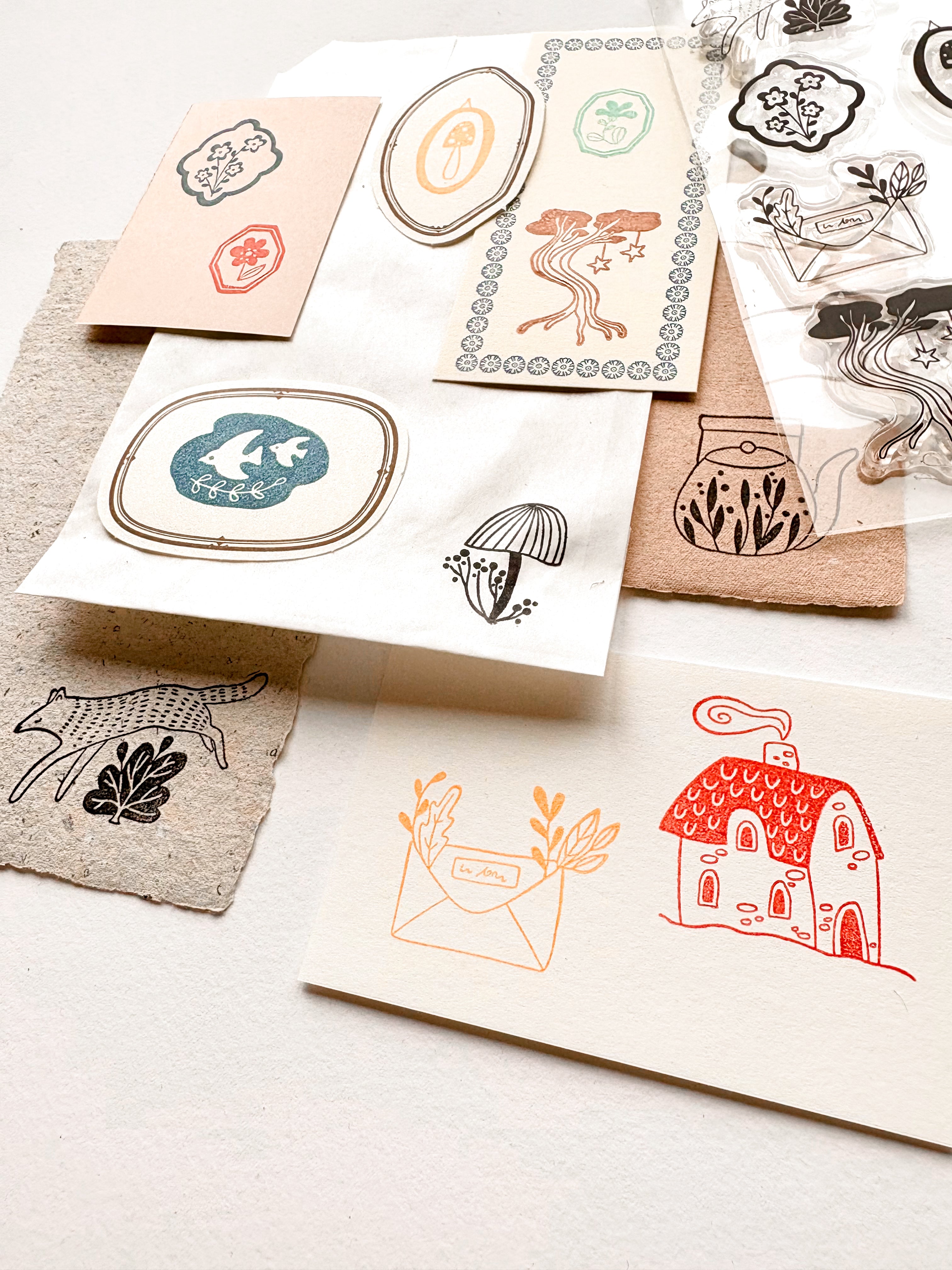 Clear stamps - Cozy