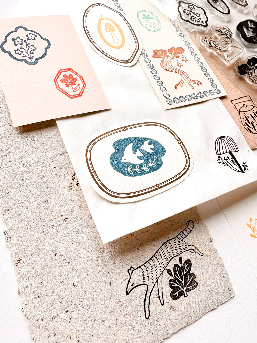 Clear stamps - Cozy