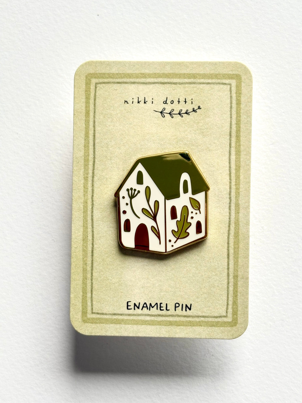 Enamel pin House