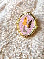 Enamel pin Mushrooms