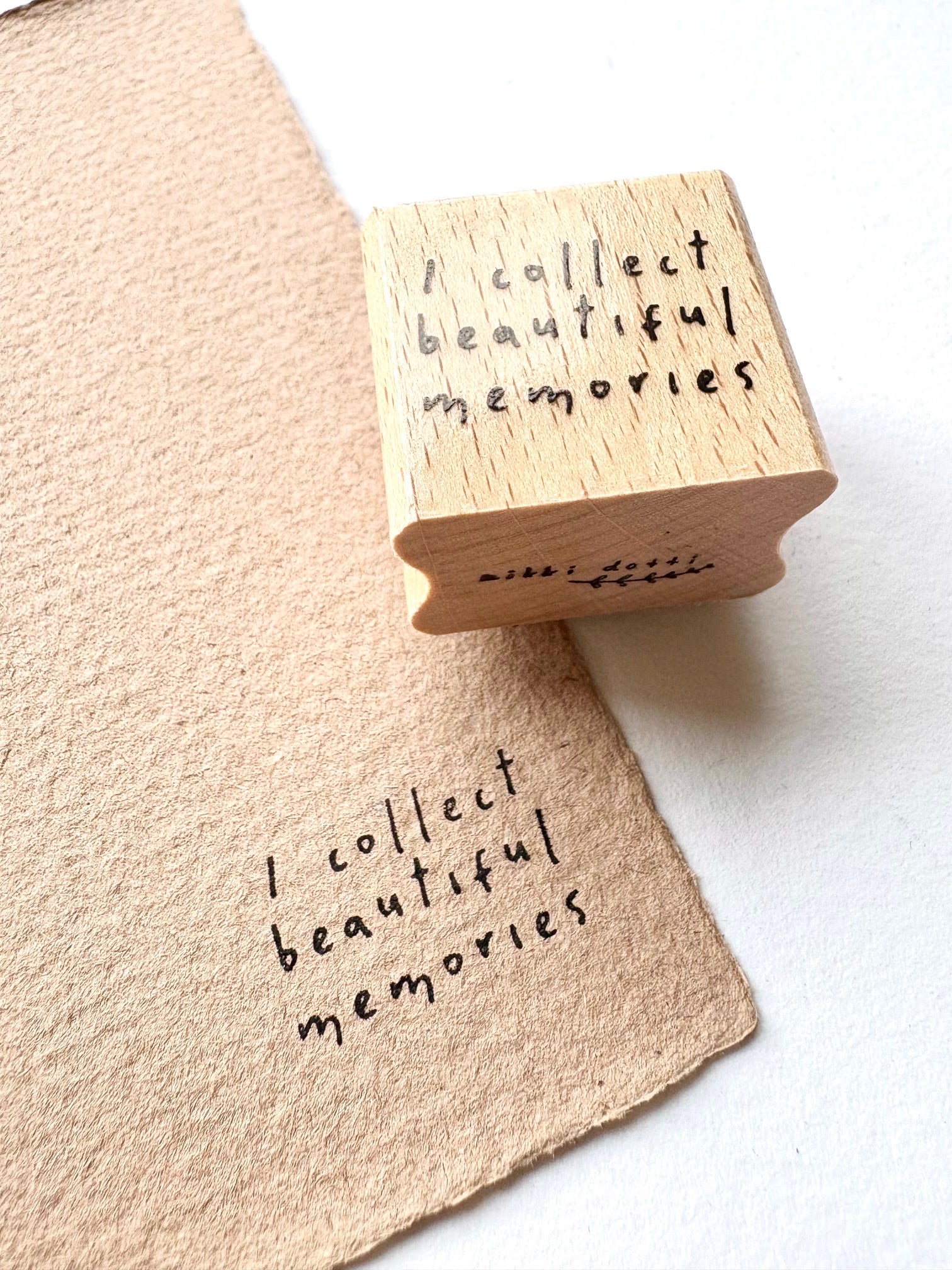 Stempel - I collect beautiful memories